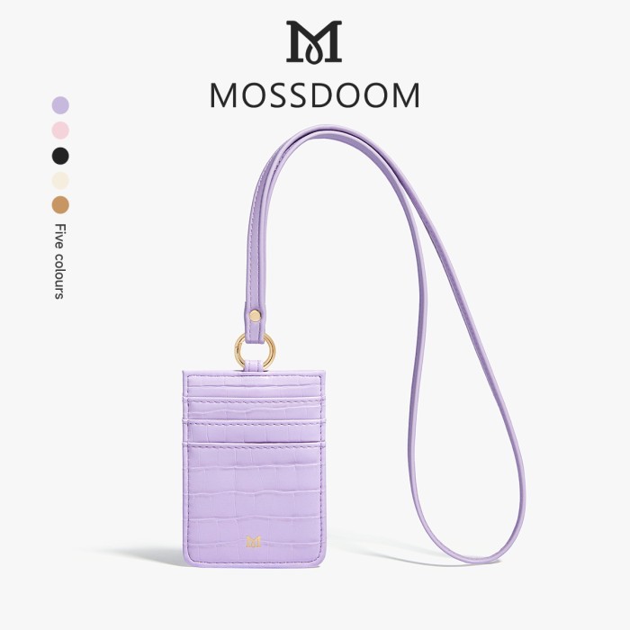

Sale Mossdoom Hazel Card Bag Leather Name Tag Id Card Holder