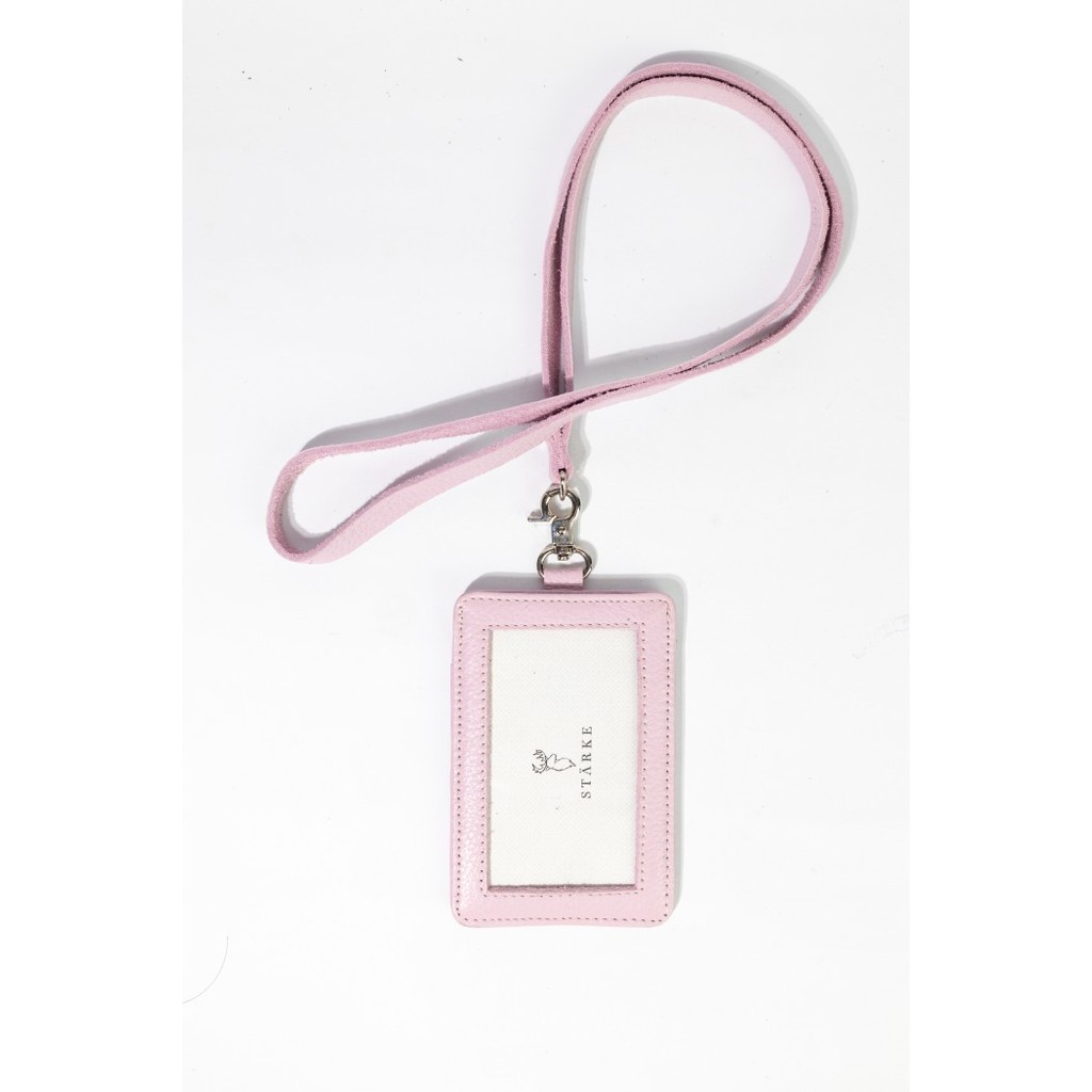 

Sale Id Card Lanyard Name Tag Kulit Asli Starke Hustle Hog Pink Tekstur