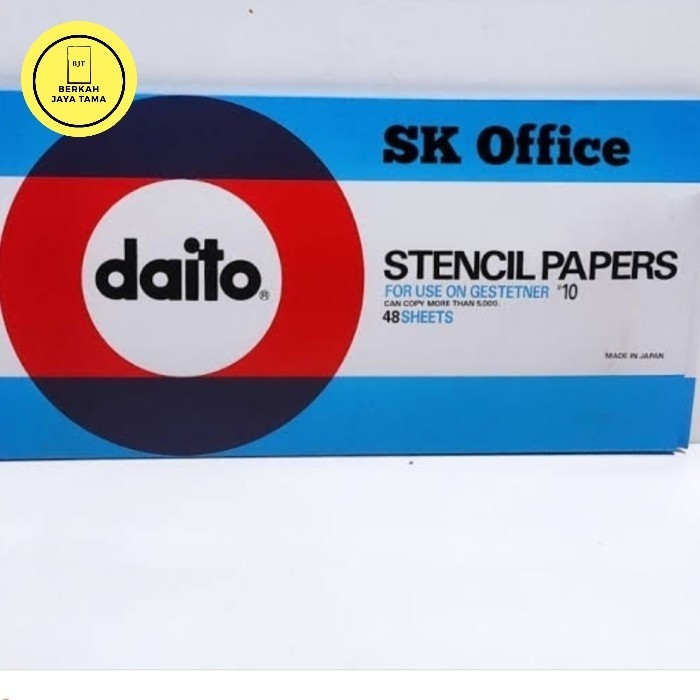 

sheellt stensil merek daito