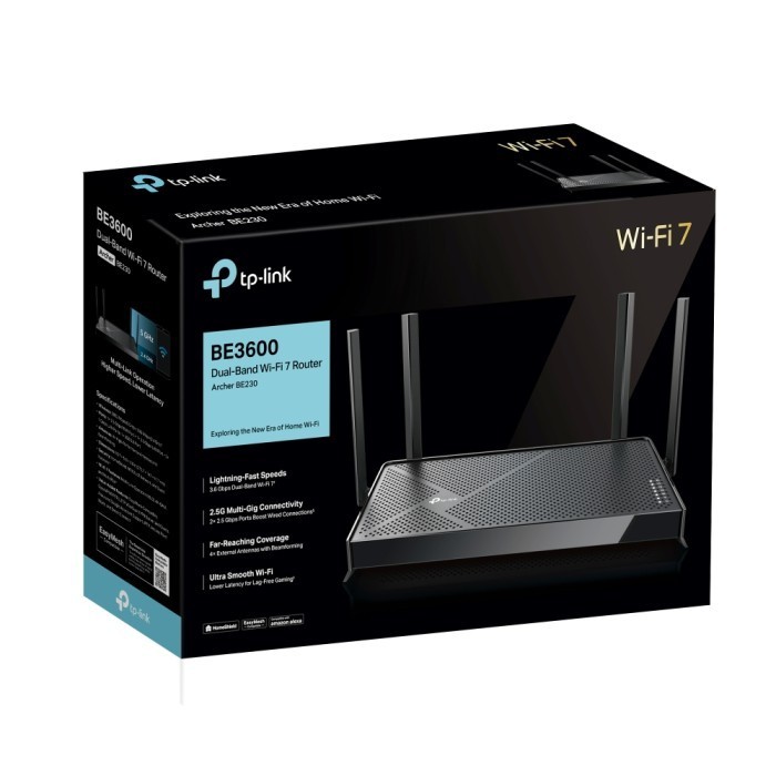 TP Link Archer BE230 - BE3600 Dual-Band Wi-Fi 7 Router