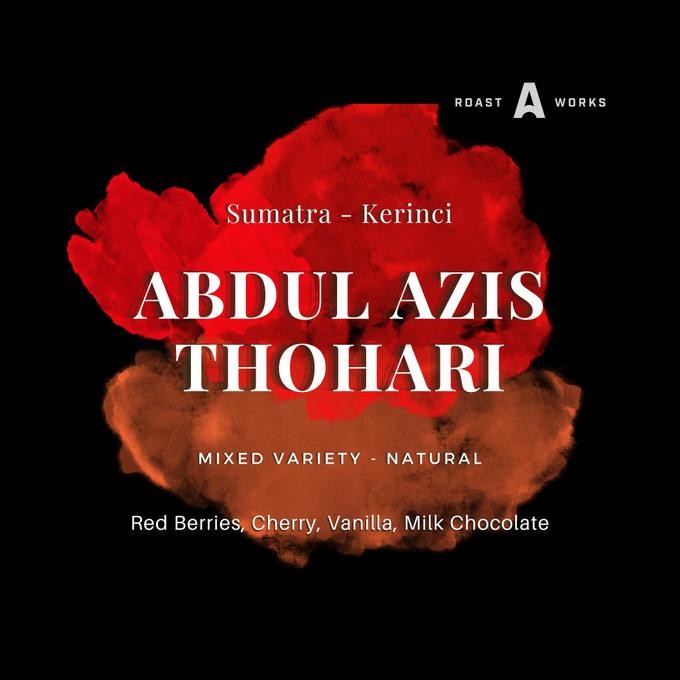 

Sumatra Kerinci Abdul Azis Thohari Mixed Variety Natural (Filter) - A Roastworks - Biji Kopi