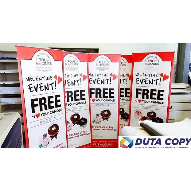 

Terbaru Print Roll Up Banner (200x85cm) MURAH & KUALITAS PREMIUM
