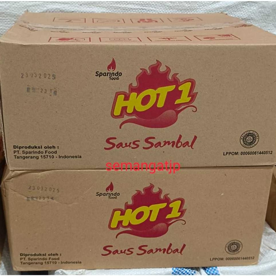

Saos Sambel Hot 1 Perdus Isi 20 Pa @20Sachet 9Gram