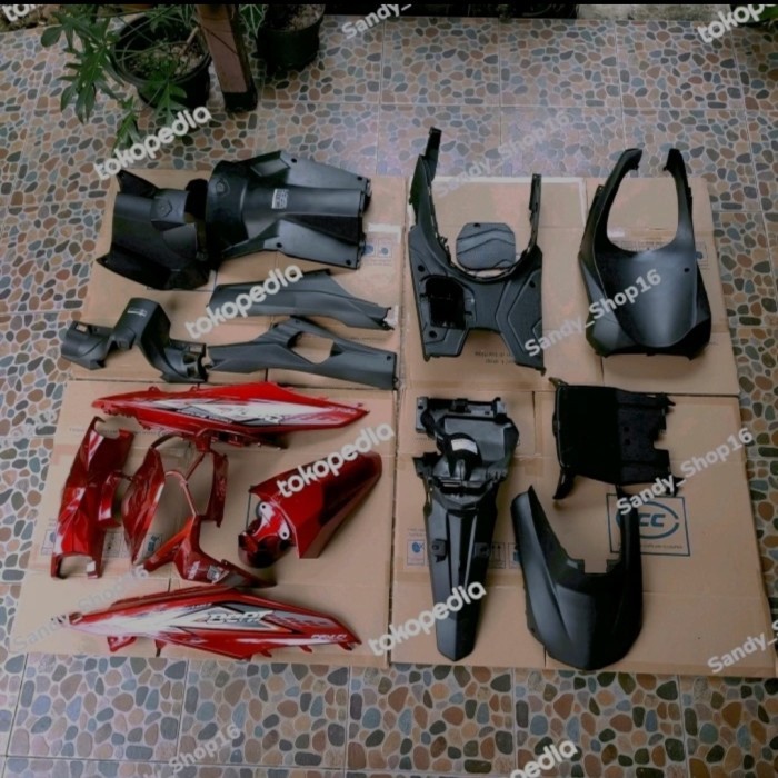 Fullset Body Halus&Kasar Beat Fi 2013-2014 Stater Kasar Merah Maroon