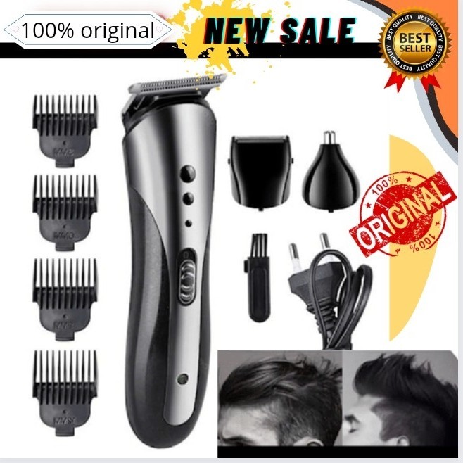 TERLARIS MESIN CUKUR RAMBUT ELETRIK ORIGINAL KEMEI LENGKAP /ALAT CUKUR RAMBUT