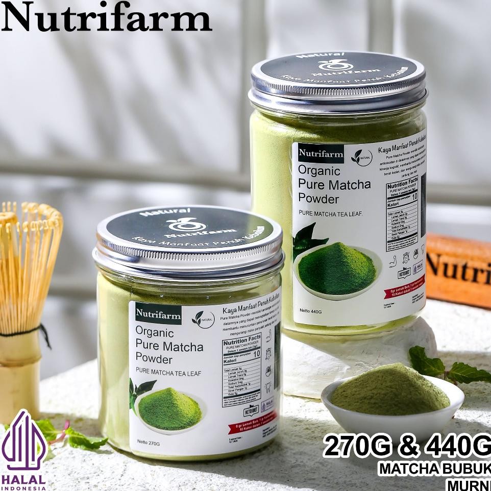 Matcha Powder Numan Pure / Bubuk Matcha Numan Murni / Matcha Powder Homelab