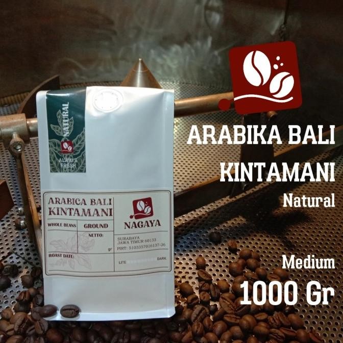 

Nagaya Full Arabika Bali Komersil Roasted Biji Bubuk Kopi Murah 1Kg