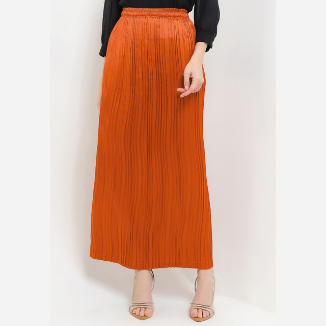 LUIRE by Raden Sirait Rok Plisket Original Wanita