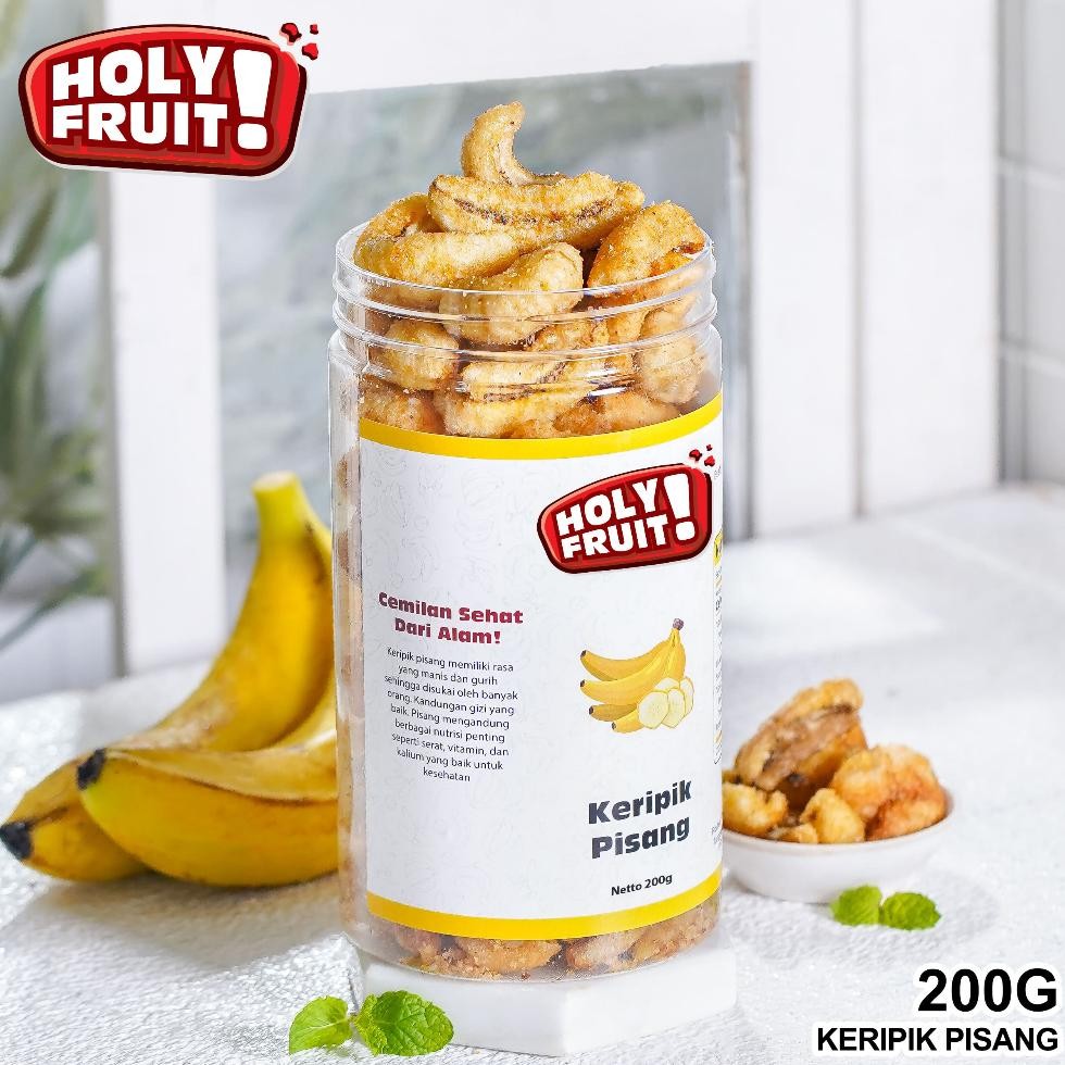 

Holyfruit Keripik Buah Pisang 200 Gram Buah Pisang Keripik Sna Fruit