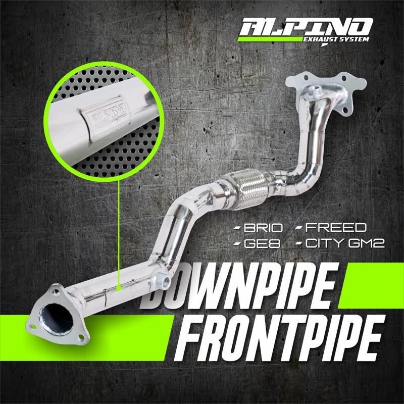 Downpipe Frontpipe Alpino Honda Brio Jazz Ge8 Freed New City Alpino Exhaust