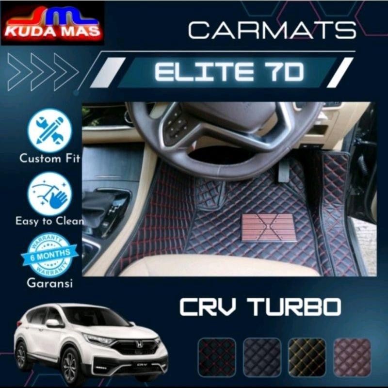 Terbaru Karpet Mobil Honda Crv 7D Premium 2017-2021 Now