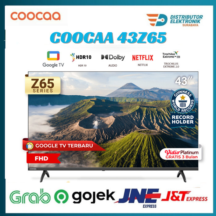 COOCAA 43 inch GOOGLE TV-2K LED-TV (COOCAA 43Z65)