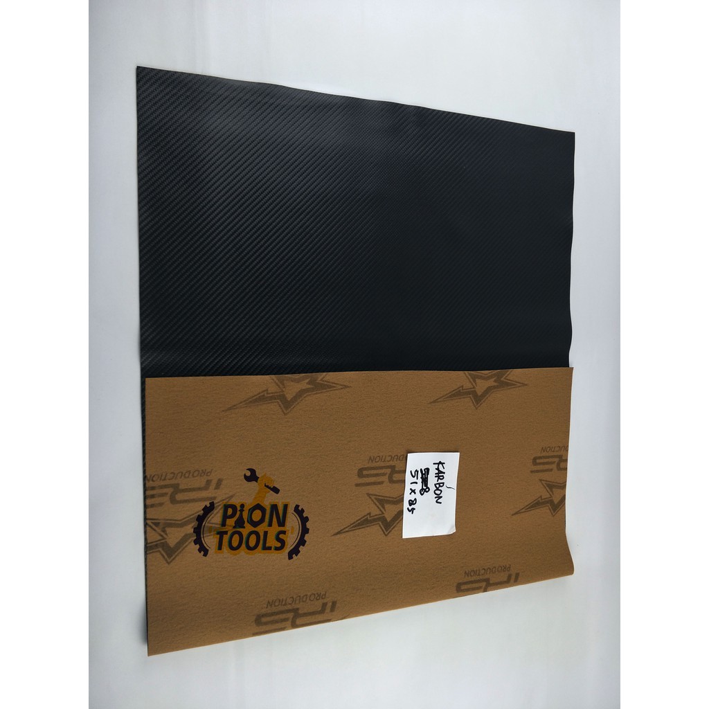 CN840 Sarung kulit jok motor polos hitam Karbon 51x85 cm cover jok kulit oscar kulit PROMO