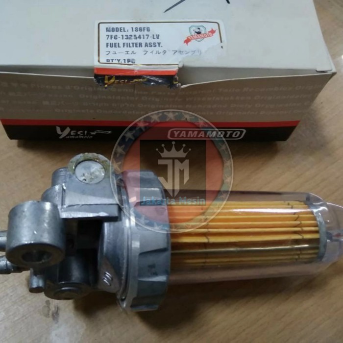 Stok Terbatas 186F Fuel Filter Assy Filter Solar Genset Diesel Silent Termurah