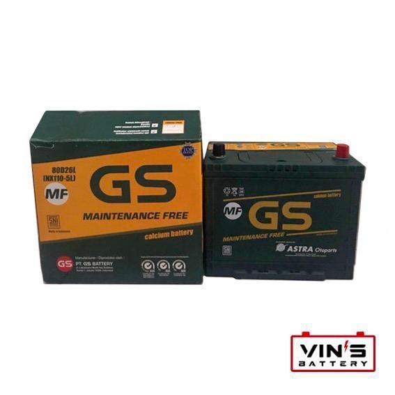 Aki Mobil Gs Astra Mf Ns60 (Aki Kering Avanza,Veloz,Rush,Starlet,Ferosa,Taruna,Xenia,,Terios,Carry)