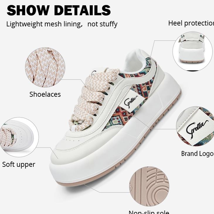 Corolla Bohea Sepatu Wanita Platform Tinggi Sepatu Terbaru Casual Fashion Cox3123306