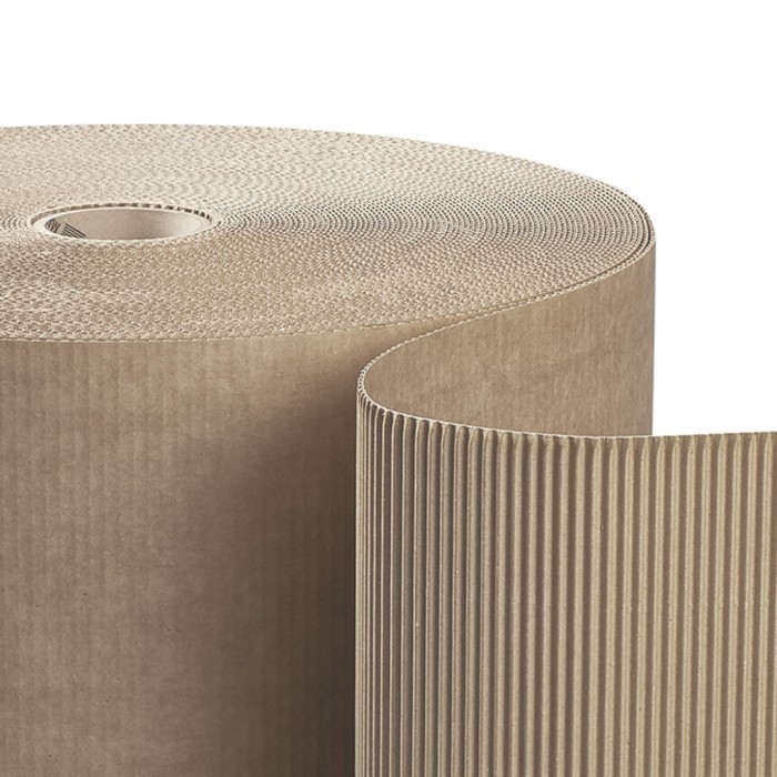 

Single Face / Corrugated Roll Ukuran 80 CM x 40 M - Karton Lembar Untuk Packing - Motto Single Face