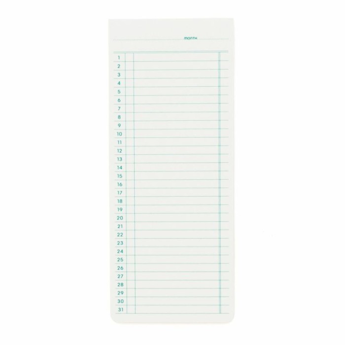 

HighTide Penco Sticky Memo Pad Monthly Schedule Tempel Planner Jadwal