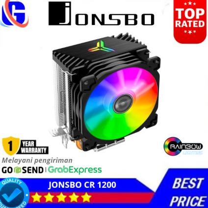 TERBARU - JONSBO CR-1200 JONSBO CR1200 CPU COOLER / HSF COOLER RGB