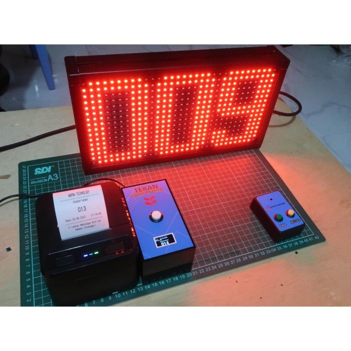 

Mesin Antrian Wireless Versi Basic