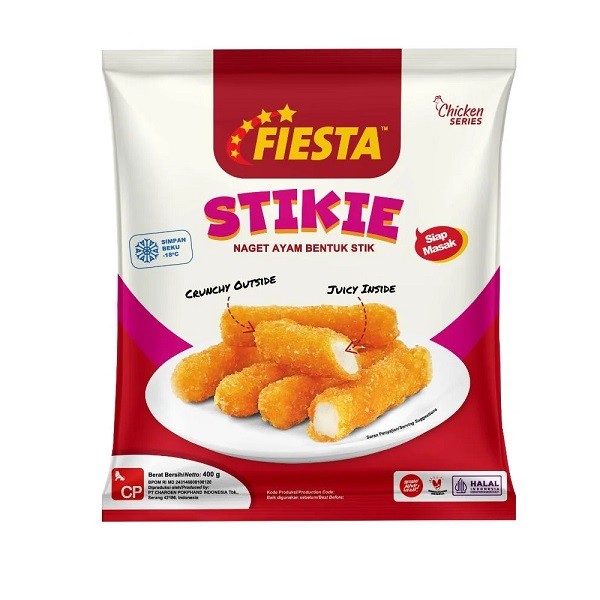 

FIESTA CHICKEN STIKIE 400 GR