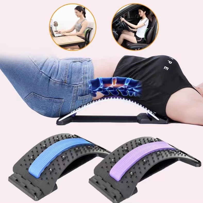 Alat Terapi Pinggang Sandaran terapi sakit pinggang tulang punggung lumbar spinal stretching Punggun