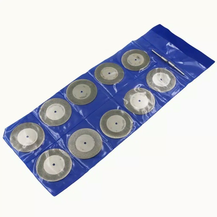 10pcs Mata potong gerinda mini 50mm-potong besi