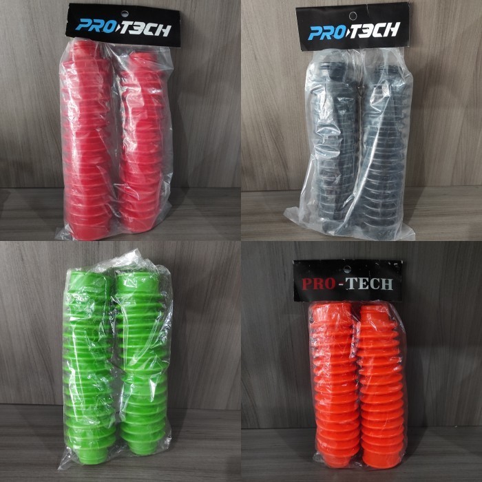 Karet Pelindung Shock Depan Tele KLX Gordon Telescopik Bahan Lentur