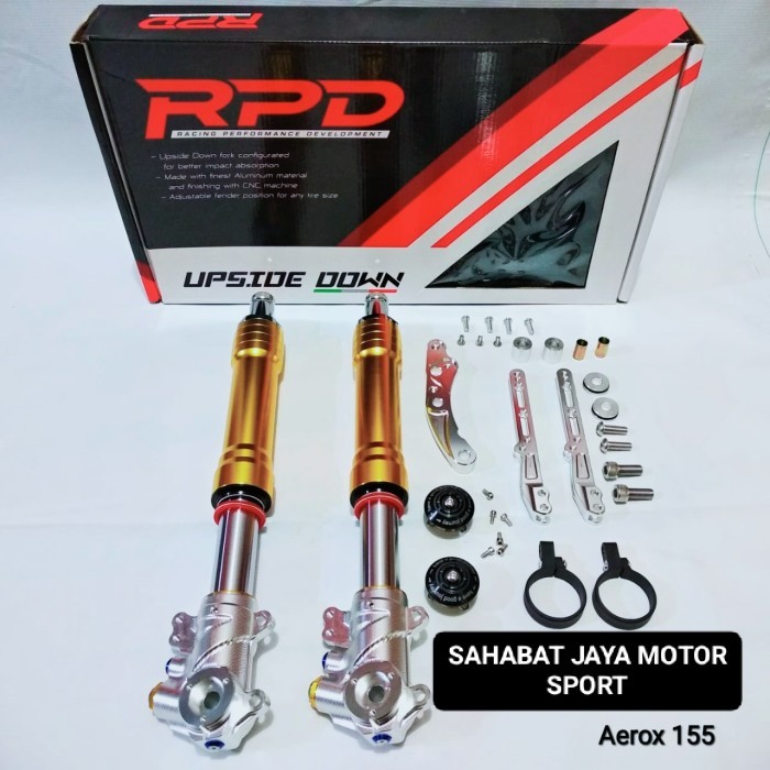 Upside Down / Shock Tabung Depan / USD RPD Aerox 155 Aerox New