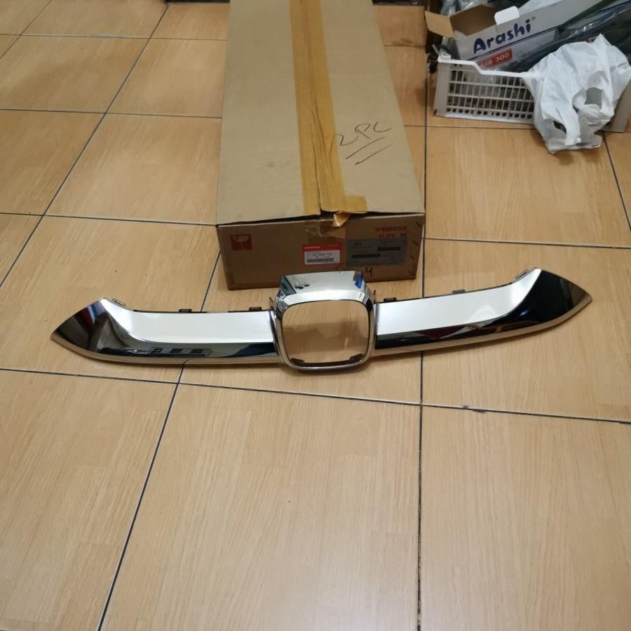 Terbaru List Chrome Grill Depan Crv Turbo 2018-2021 Original