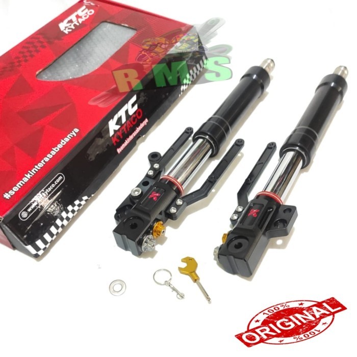 Shock depan up side down USD Ktc Aerox 155 Original Ktc Kytaco