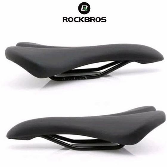 TERBARU - SADEL SEPEDA ROCKBROS 1020C MTB ROADBIKE LIPAT SELI HITAM COKLAT