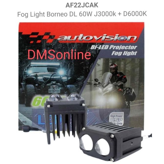 mini biled projektor 60w garansi autovision, led sorot xmax, nmax, pcx 