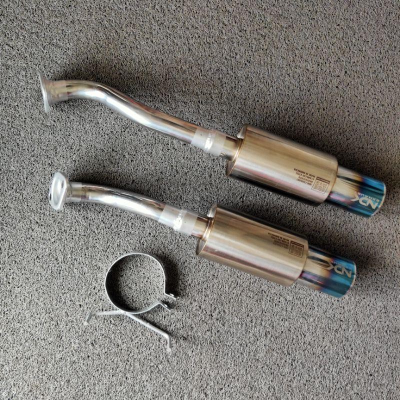 Knalpot Mobil Ndk Exhaust Dk 03 V3 Bolt On Honda All New Brio / Honda Brio Lama