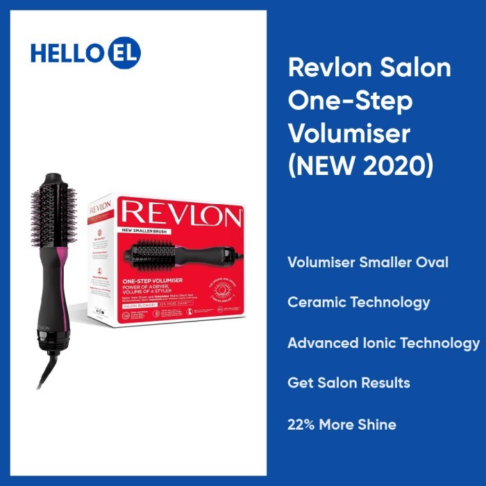 Revlon Salon One Step Hair Dryer Volumiser NEW 2020 Hot Brush