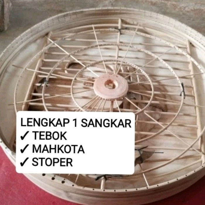 SANGKAR MURAI NO 1 (D60CM) AMBRUKAN SIAP DI RAKIT RUJI HALUS NON ROOS