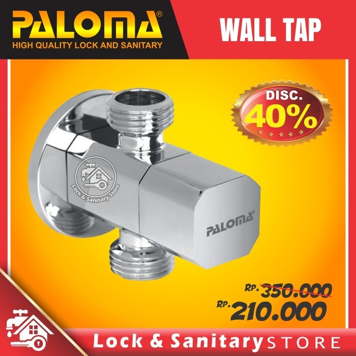 Stop Kran PALOMA FCP 2192 Stop Kran Toilet WC Stop Kran Jet Shower