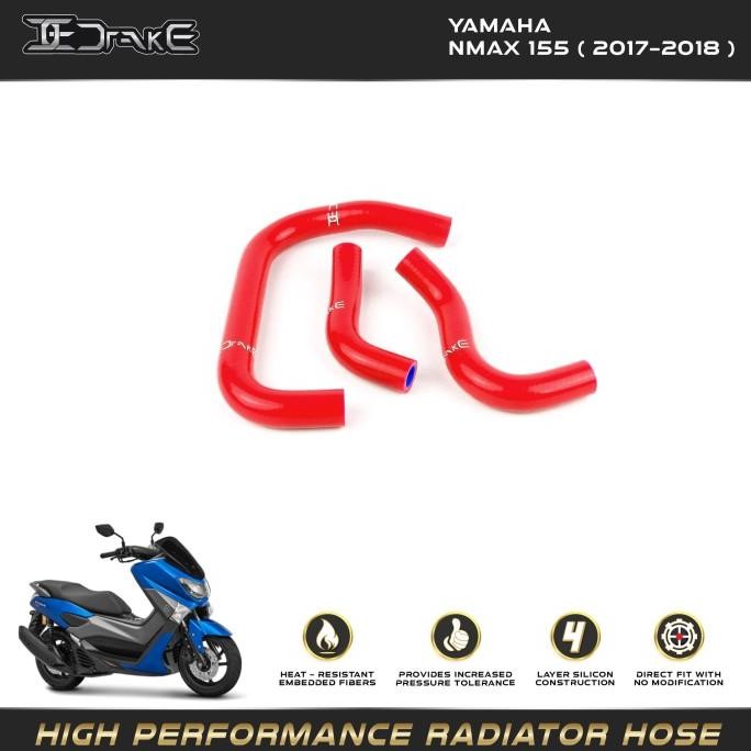 Diskon Selang Radiator Drake Yamaha Aerox/Nmax 155 Radiator Hose