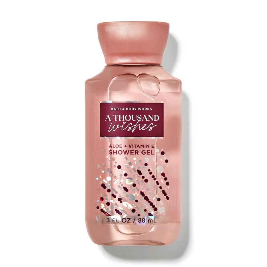 NEW Bath & Body Works Travel Size Shower Gel : A Thousand Wishes