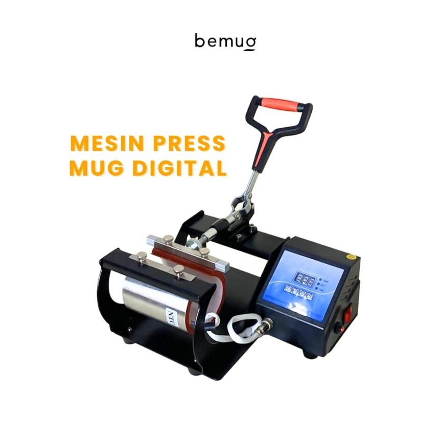 Mesin Press Polos Mug | Mesin Press Sablon Mug / Gelas / Asbak | Mesin Sablon Mug Murah