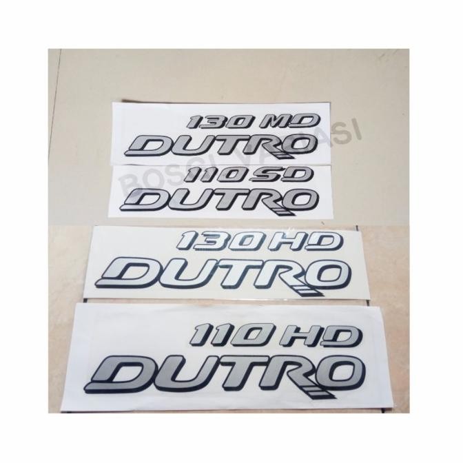 Terlaris Stiker Hino 300 Dutro 130Md Dutro 130Hd Dutr 110Sd Dutro 110Hd