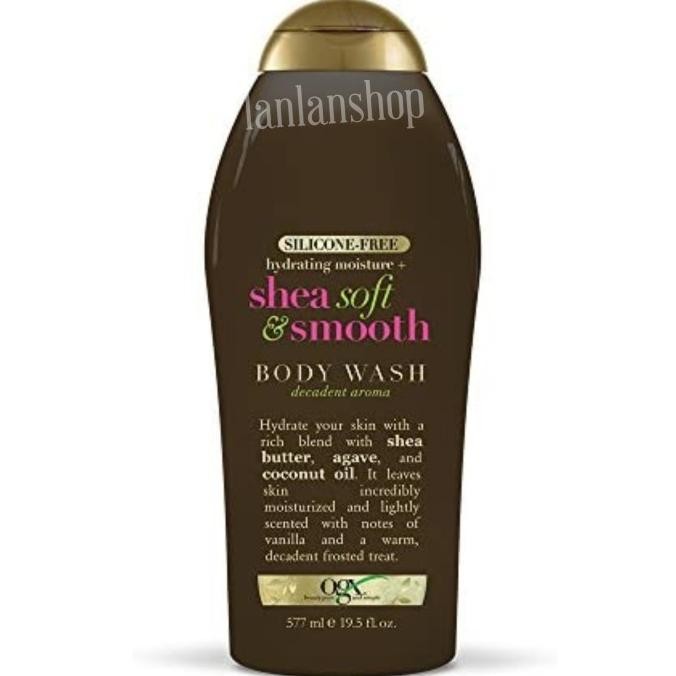 TERLARIS - OGX hydrating moisture + shea soft & smooth body wash 577 ml 19.5fl.oz