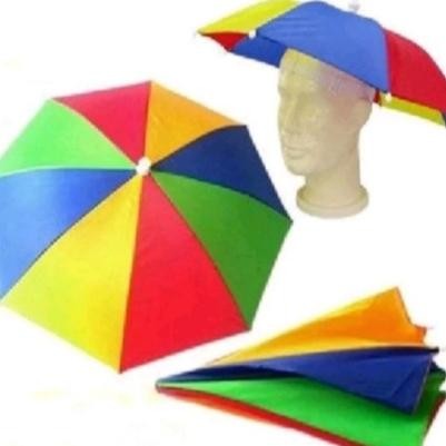 Payung Kepala Umbrella Head Topi Payung Mancing