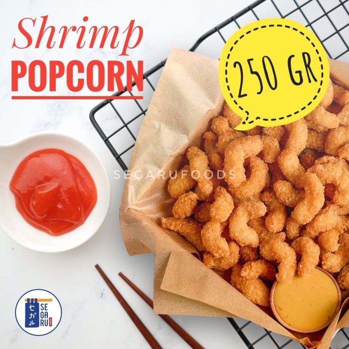 

Shrimp Popcorn Udang Lapis Tepung Bento Halal 250 Gram