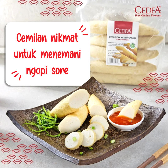 

Cedea Otak Otak Singapore Fish Cake Singapore 500Gr