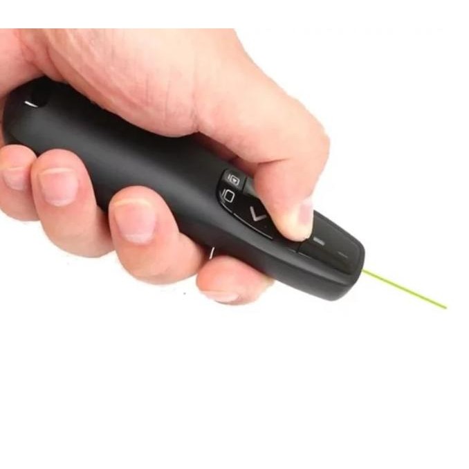 Laser Pointer Presentasi Green Clicker Laser Premium