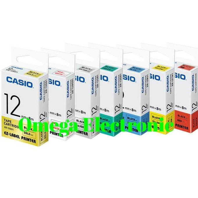 

Pita / Ez Label Tape Printer Casio 12Mm Dazilanura