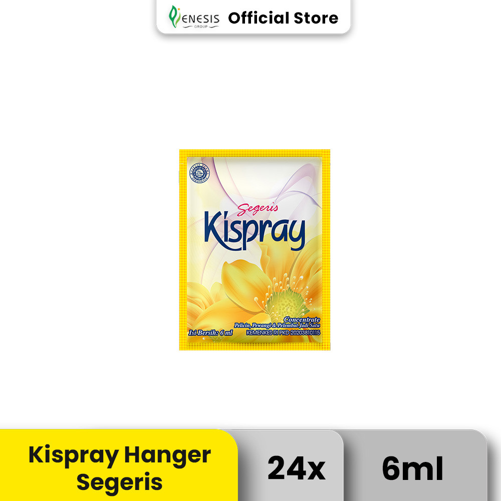 Kispray Hanger Segeris 6 ml X 24 Sachet (1 pack)