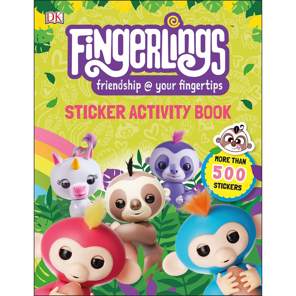 DK - Fingerlings Sticker Activity Book