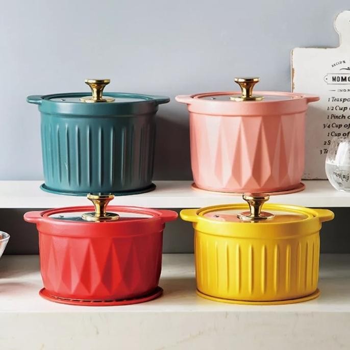 @@@@] Zetta Casserole Soup Bowl | Panci Keramik Tahan Panas By Mamasan.Co